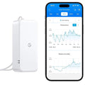 GoveeLife 262ft Bluetooth Hygrometer Thermometer H5110, Mini Humidity Temperature Sensor with App Notifications, 2-Year Free Data Storage Export, for Bedroom, Wine Cellar, Basements by GoveeLife