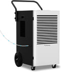168 Pints Commercial Dehumidifier with Pump and Drain Hose for Basements Home and Large Spaces by Folanzy