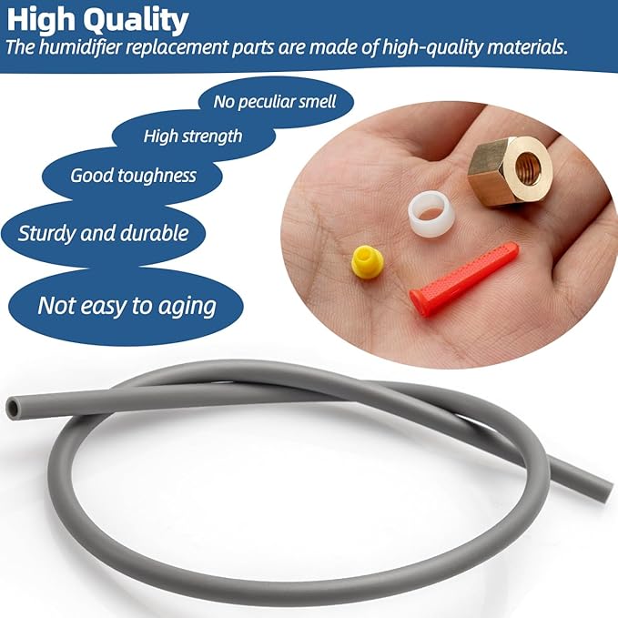 4335 Feed Tube Assembly with Compression Sleeve & Nut Compatible with Aprilaire Humidifier Models 400, 500, 600 Series Humidifier Parts & Accessories - Image 4
