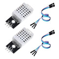 HiLetgo 2pcs DHT22/AM2302 Digital Temperature and Humidity Sensor Module Temperature Humidity Monitor Sensor Replace SHT11 SHT15 for Arduino Electronic Practice DIY by HiLetgo