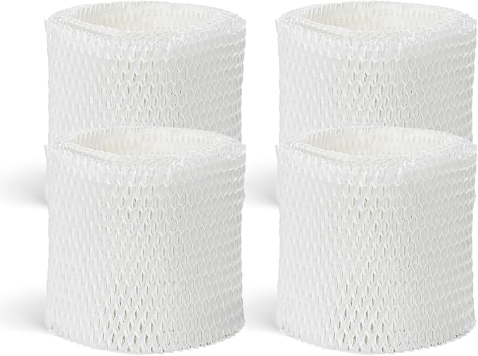4 Pack HAC-504 Humidifier Wicking Filter Compatible with Honeywell HCM-350,HCM-300T, HCM-600, HCM-710, HCM-315T,HAC-504 and HAC-504AW Cool Mist Humidifiers, Replacement Filter A by LBLVBNEWDFilter