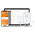 Elitech 4G Cellular & WiFi Temperature Humidity CO2 Sensor Data Logger 100000 Points, 24/7 Monitor, 2-Year Subscription Included, App/Email/Text/Sound Alerts. Cloud Storage, Monitor Anywhere, Anytime by Elitech