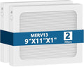 9 x 11 x 1 Air Filter for Santa Fe Compact70 Dehumidifier Ultra70 Element Compact2 UA 65H, 2 Pack by VOVAV