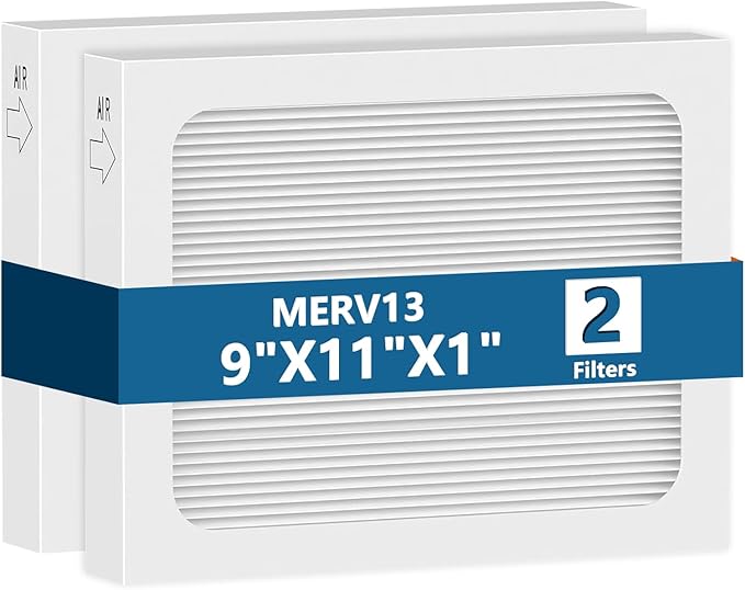 9 x 11 x 1 Air Filter for Santa Fe Compact70 Dehumidifier Ultra70 Element Compact2 UA 65H, 2 Pack by VOVAV
