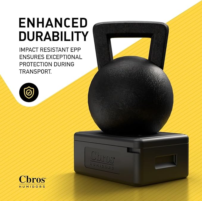 Cbros humidor 69% Two- Way Humidity Control Box Powered by Boveda, Moisture Absorber, Maintain Freshness and Consistent Temperature Size (Size 10) - Image 3