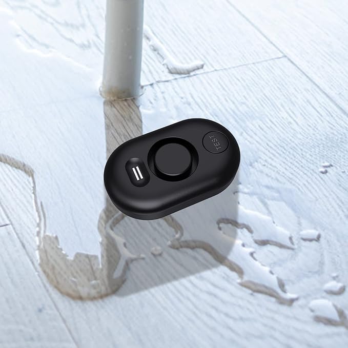 Water Leak Detector Sensor Alarm: Home Water Flooding Monitor Smart Sink Overflow Monitoring Adjustable Wet Moisture Alert Pipe Leakage Drip Detection Warning for Basement Floor (2 Sensor) - Image 5