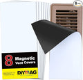 DIYMAG 8Pack Strong Magnetic Vent Covers, Vents Cover for Floor Standard Air Registers, 5.5" x 12" for Floors Wall and Ceiling Register, Homes and RV, HVAC by DIYMAG