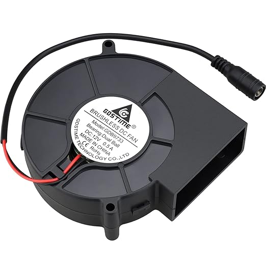 GDSTIME 97mm x 33mm DC Blower, 110V 220V AC Powered Fan 9733 with Variable Speed Controller for DIY Cooling Ventilation Exhaust Projects - Image 9