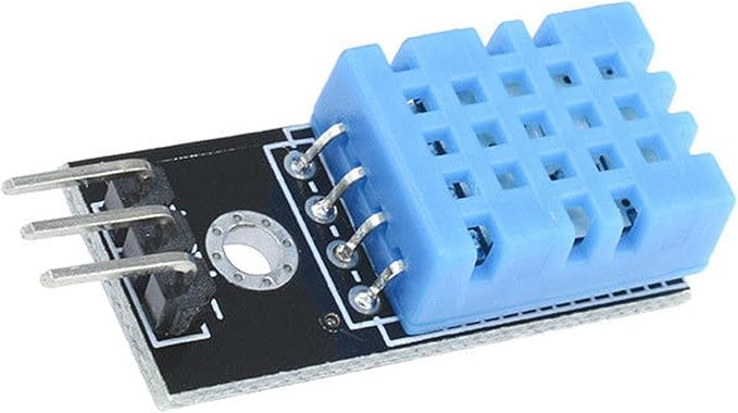 5 Pieces DHT11 Temperature & Humidity Sensor Module Digital Temperature and Humidity Sensor 3.3V-5V with Humidity Measurement Range 20%-95% and Temperature Measurement Range 0-50℃ with Dupont Wires - Image 3