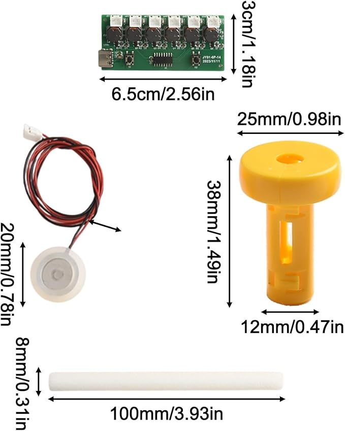 Easy to Use 6 Nozzle Humidifier Module with Advanced Features for Optimized Mist Distribution - Image 6