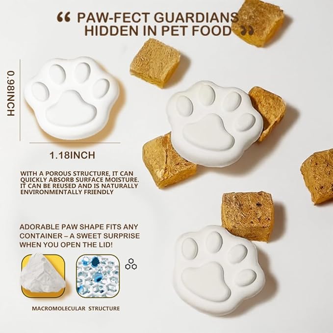 Eco-Friendly Pet Food Desiccant - 100% Natural Clay Dehumidifying Sticks, 3-Size Bundle for Large/Small Storage Bins, Odorless Moisture Traps (1 set of long strips, a total of 4 strips) - Image 6