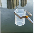 Water Sampler Long Handle Telescopic,Water Sampling Pole with Pendulum Beaker,Device Environmental Water Sampler,for Environmental Monitoring,Water Quality Sample(Size:500ml,7m(22.9ft),Color:Plastic) by Unknown