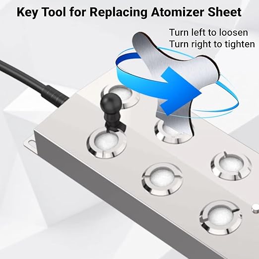 10Pcs Ultrasonic Mist Maker Fogger Ceramic Discs Replacement 20mm Atomizer Accessory Set for Humidifier Parts - Image 4
