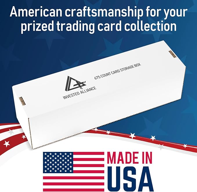 Premium Trading Card Box Storage For Sports, Baseball, Football, Basketball, MTG & TCG Collector | Baseball Card Storage Boxes & Organizer For Magic Sorter Bulk. Sports Holder For Collection. - Image 8