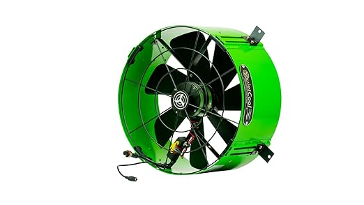 QuietCool AFG SLR-40 Solar Attic Fan for Gable Vents - 40 Watt Adjustable Panel - Included AC/DC Inverter for 24/7 Runtime - Thermostat Controlled - Image 5