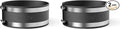 AC Infinity Noise Reduction Clamp 6-Inch, Duct Coupler with Stainless Steel Clamps, Flexible Rubber Coupling for Inline Fans and Carbon Filters in Growing and HVAC (Pack of 2) by ACInfinity