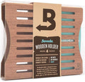 Boveda Cedar Wooden Humidity Pack Holder - For Use With Four Size 60 Boveda Side-by-Side (Sold Separately) - Includes Magnetic and Removable Tape Mounting Kits – 1 Count by Boveda
