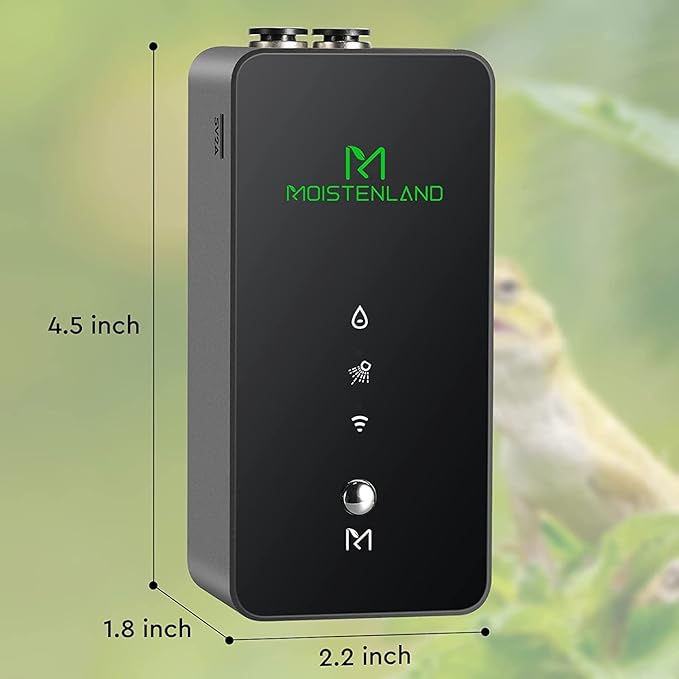 Moistenland WiFi Enabled Reptile Mister for Terrariums, Reptile Misting System for Snake Ball Python Tortoise Lizard Aquarium with 2 Adjustable Misting Nozzles - Image 7