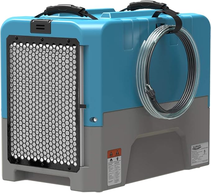 ALORAIR Commercial Dehumidifier with Pump, Up to 180 PPD (Saturation), 85 PPD at AHAM, 5 Years Limited Warranty, LGR Industrial Dehumidifier for Flood Repair, Crawlspace and Basement Drying by ALORAIRSOLUTIONSINC0J0DC