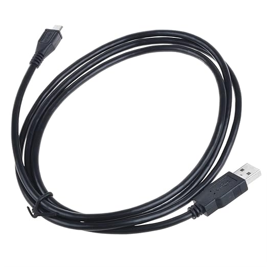 PwrON 5ft Micro USB Charging Power Cable Cord for Elitech GSP-6 Temperature Humidity Data Logger by PwrON