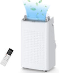 GarveeLife Portable Air Conditioner 15000Btus with Cooling, Dehumidifier, Fan 3 in-1 Room Air Conditioner, 24 Hour Timer/Sleep Mode, Cools Up to 850 Sq. Ft. for Home Office Apartment by GarveeLife