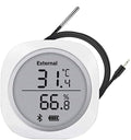 Inkbird IBS-TH1 Plus Wireless Bluetooth Temperature and Humidity Monitor Thermometer and Hygrometer Used for Brewing Meat Plant Cigar Storage (Battery not Included) by Inkbird
