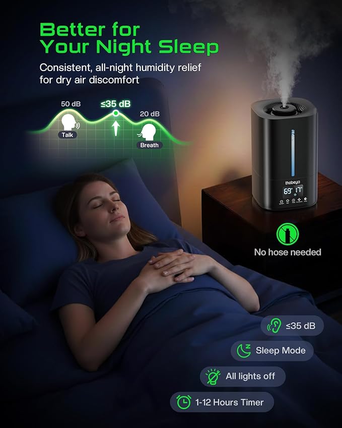 1.32 Gal / 5L Reptile Humidifier Fogger, Timer Function, Humidifier for Amphibians for Bearded Dragons, Lizards, Geckos, Snakes, Tortoises, Reptile Mister with Remote Control, Adjustable Fog Volume - Image 5