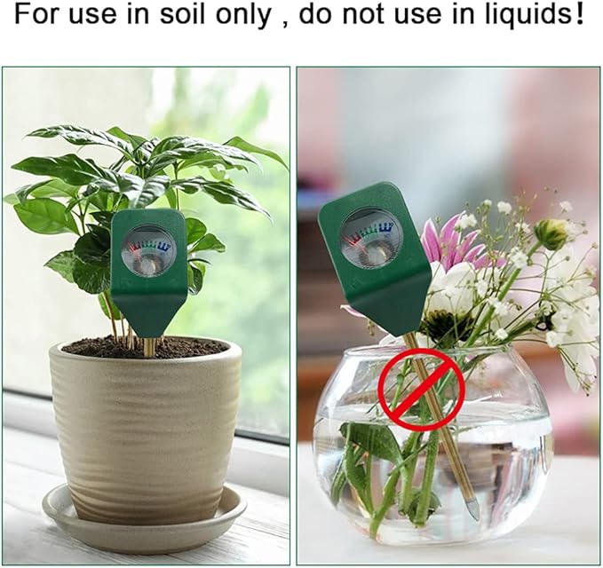 Soil Moisture Meter Mini Size Humidity Tester Suitable For Lawn Care Gardens Potted For Indoor And Outdoor Use Plant Care Accessories Indoor Tools - Image 5
