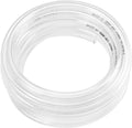 Eastrans Clear Vinyl Tubing Flexible PVC Tubing, Hybrid PVC Hose, Lightweight Plastic Tube, by 7/8 Inch ID, 50-Feet Length by EASTRANS