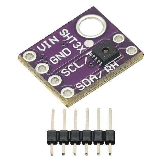 SHT31 Temperature SHT31-D Humidity Sensor Module Microcontroller IIC I2C Breakout Weather 3V 5V Compliant for Arduino Temperature and Humidity Sensor - Image 2