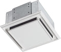 Broan-Nutone 682 Duct-Free Ventilation Fan, White Square Ceiling or Wall Exhaust Fan with Plastic Grille by Broan-NuTone