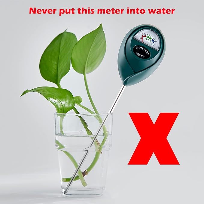 Tennedriv Green 2 Pack Soil Moisture Meter for House Plants, Plant Water Meter,Plant Moisture Meter for House Plants and Outdoor Plants, No Batteries Required - Image 6