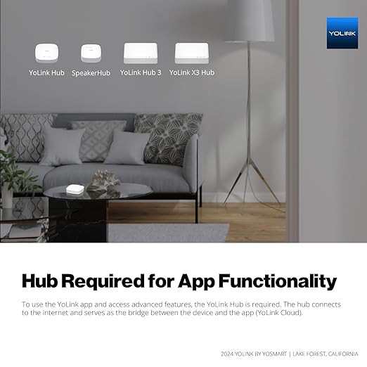 YoLink Indoor Hygrometer Thermometer, 2-Year Data Storage Export, Data loger, LoRa Tech, App Push, Email, SMS, Hub Required - Image 9