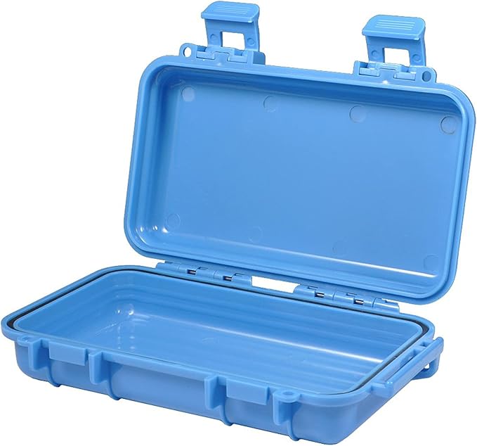 Ejoyous Waterproof Dry Storage Box, Waterproof Box Plastic Survival Container Shockproof Dry Storage Case with 2 U Shape Buckle for Fishing Camping Hiking - Image 8