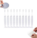 Gap Hole Anti-Clogging Cleaning Brush, 2025 Upgrade Shower Head Brush Shower Head Cleaning Brush Shower Head Cleaner Tool Multifunctional Shower Head Cleaning Brushes for Household Bathroom (10Pack) by Morekfly