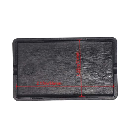 Zulkit 5Pcs Project Boxes ABS Plastic Electrical Project Case Power Junction Box Black 2.36 x 1.42 x 0.67 inch (60 x 36 x 17 mm) - Image 6