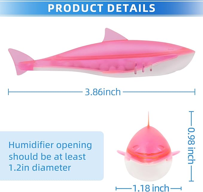 Humidifier Cleaner 6 Pack,Humidifiers Fish Tanks Cleaner,Warm&Cool Most Humidifiers and Fish Tank,Purifier Water (Pink) - Image 3