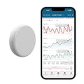 Temperature and Humidity Monitor - 3-in-1 Wireless Indoor/Outdoor Hygrometer with Dew Point, Bluetooth Enabled Data Logging, High-Precision Sensor - Outdoor/Indoor Humidity Meter by Tempo+Disc