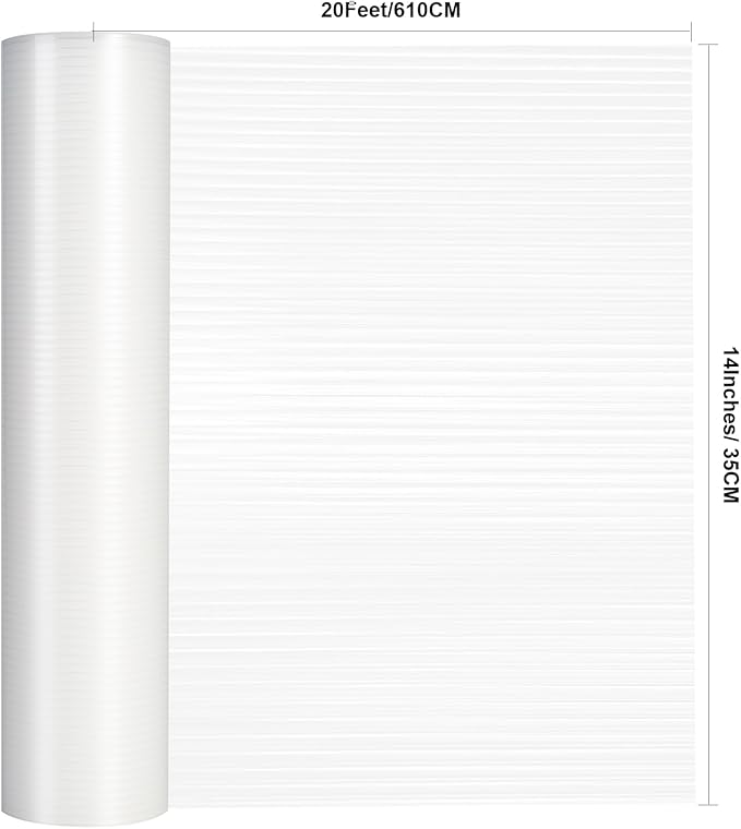 Shelf Liner, 14 Inches x 20 FEET Non-Slip Kitchen Cabinet Liner, Washable Oil-Proof Non-Adhesive Contact Paper for Kitchen Drawer, Cabinet, Shelves, Refrigerator, Storage, Desks, coutertops - Image 7