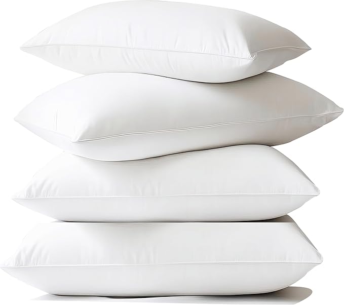 Waterproof Pillow Protectors Standard Size 20x26 Inches 1 Pack with Zipper Dust Proof Moisture Proof Sweat Proof Pillow Case Cover Protector Soft Cozy White - Image 4
