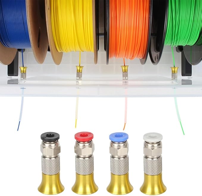 PC4-M6 Pneumatic Connector Filament Dryer Box 3D Printer Parts Pneumatic Fittings Connector - Image 2