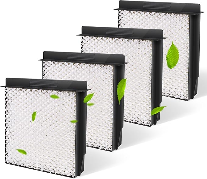 1040 Replacement Wick for AIRCARE Essick Air B40 B40-C Humidifier Wick Filter, Replaces 3D6100 5D6700 76D100 CM330ABLK CM330AWHT CM330DBLK CM330DWHT D46720 E35000 E27000 MA0300 MA0500-4 Pack by EAGLEGGO-YOURBESTCHOICES