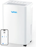 30 Pint Dehumidifier for Basement, Up to 1500-2000 Sq Ft, Smart App Control, Continuous Drain with Hose, Quiet Dehumidifier for Home & Office by WHOY