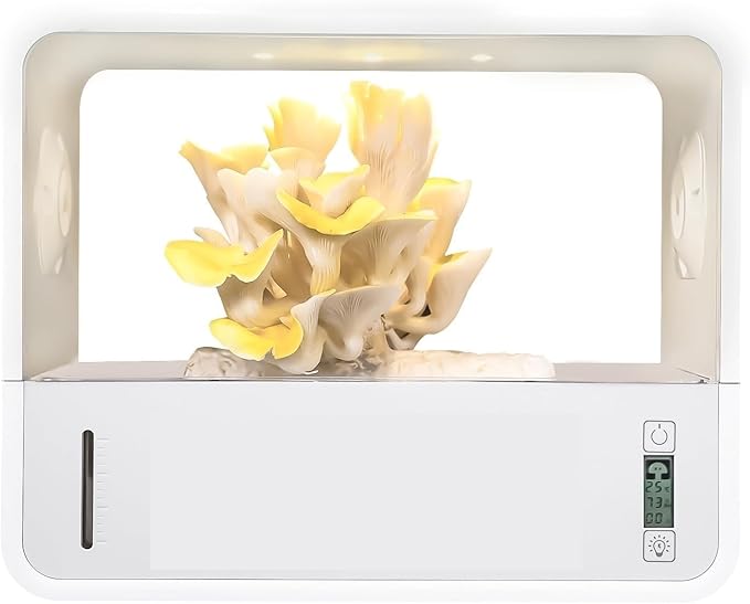 Smart Mushroom Growing Tent, Fully Automatic Mushroom Grow Box with Grow Light, Grow Mushrooms at Home Kit, Automatically Adjusts Humidity, Growing Different Types of Mushrooms by Unknown