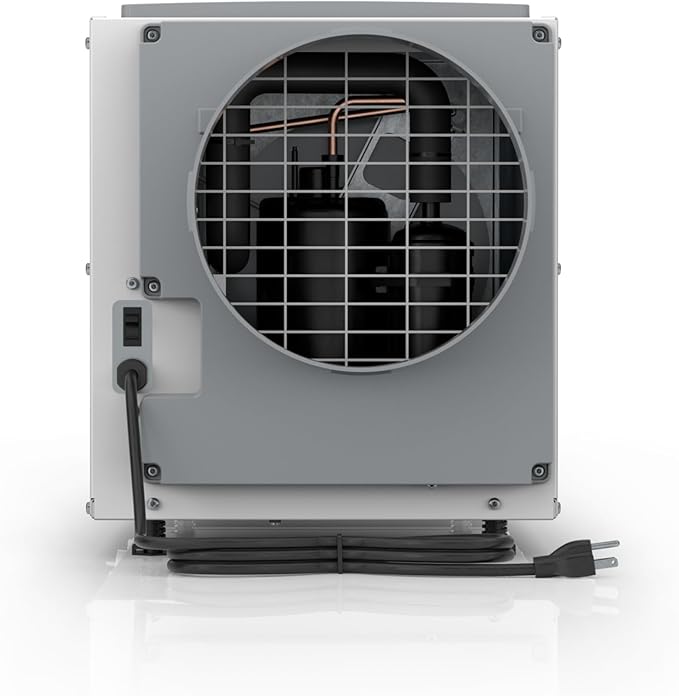 AprilAire E100 Pro 100-Pint Whole-House Dehumidifier, Energy Star Certified, Commercial-Grade Whole-Home Dehumidifier for Basement, Crawlspace, or Whole House up to 5,500 sq. ft. - Image 4