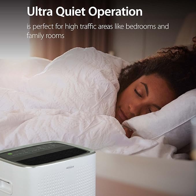Soleus Air Energy Star Rated 4,500 SqFt., 50 Pint Dehumidifier With Mirage Display and Tri-Pat Safety Technology (50 Pint), White (DSJ-50E-01) - Image 6
