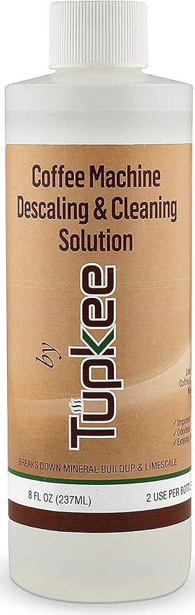 Tupkee Universal Descaling Solution for Keurig Breville Nespresso & Delonghi (2 Uses) | Coffee Machine Descaler Cleaner | Liquid To Descale Automatic Coffee Makers & Espresso Machines - Image 8