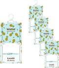 Hanging Moisture Absorber,Hanging Dehumidifier Bags for Closet,Bedroom and Kitchen,Fragrance Free-5 Packs,Moisture Absorb(Pineapple) by Unknown
