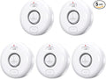 5 Pack Water Leak Alarm Detector, 120dB Loud Alert Water Sensor, IP66 Waterproof, Sensitive Leak and Drip Alert, Easy Installation for Home, Basement Flood Prevention, Bathroom, Sink, Laundry by RUIKORING