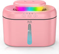 SZO Humidifiers for Bedroom, 2.5L Capacity, Auto Shut-Off, Easy to Fill & Clean, 16 dB Quiet Ultrasonic Humidifier for Large Room, Plants, Baby Nursery, Indoor, Night Light（Pink） by SZOLLC